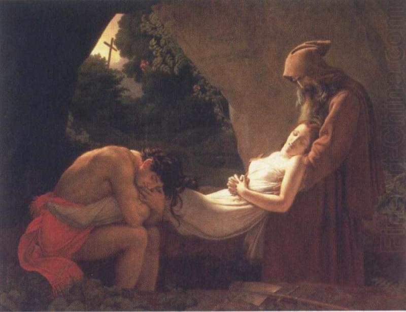The Burial of Atala, Anne-Louis Girodet-Trioson